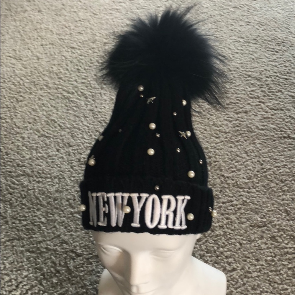Fox PomPom Hat